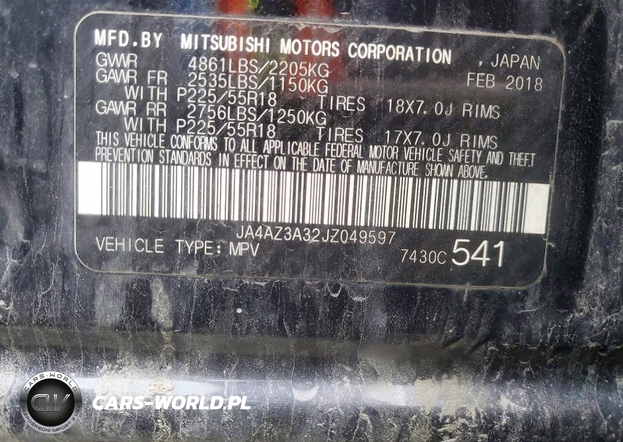 2018 Mitsubishi Outlander Se VIN:JA4AZ3A32JZ049597 - 13