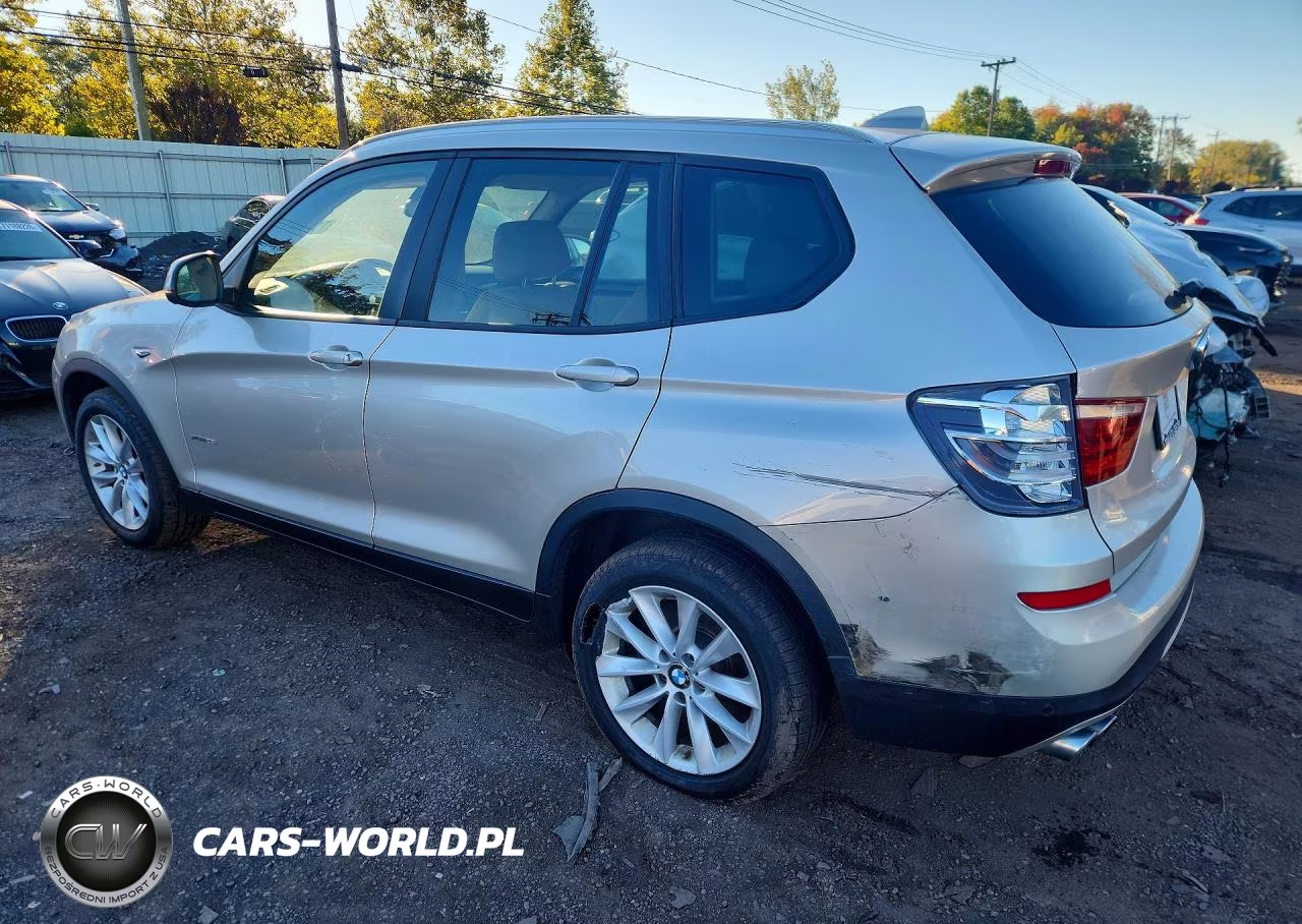 2017 BMW X3 xDrive28I VIN:5UXWX9C30H0W73610 - 2