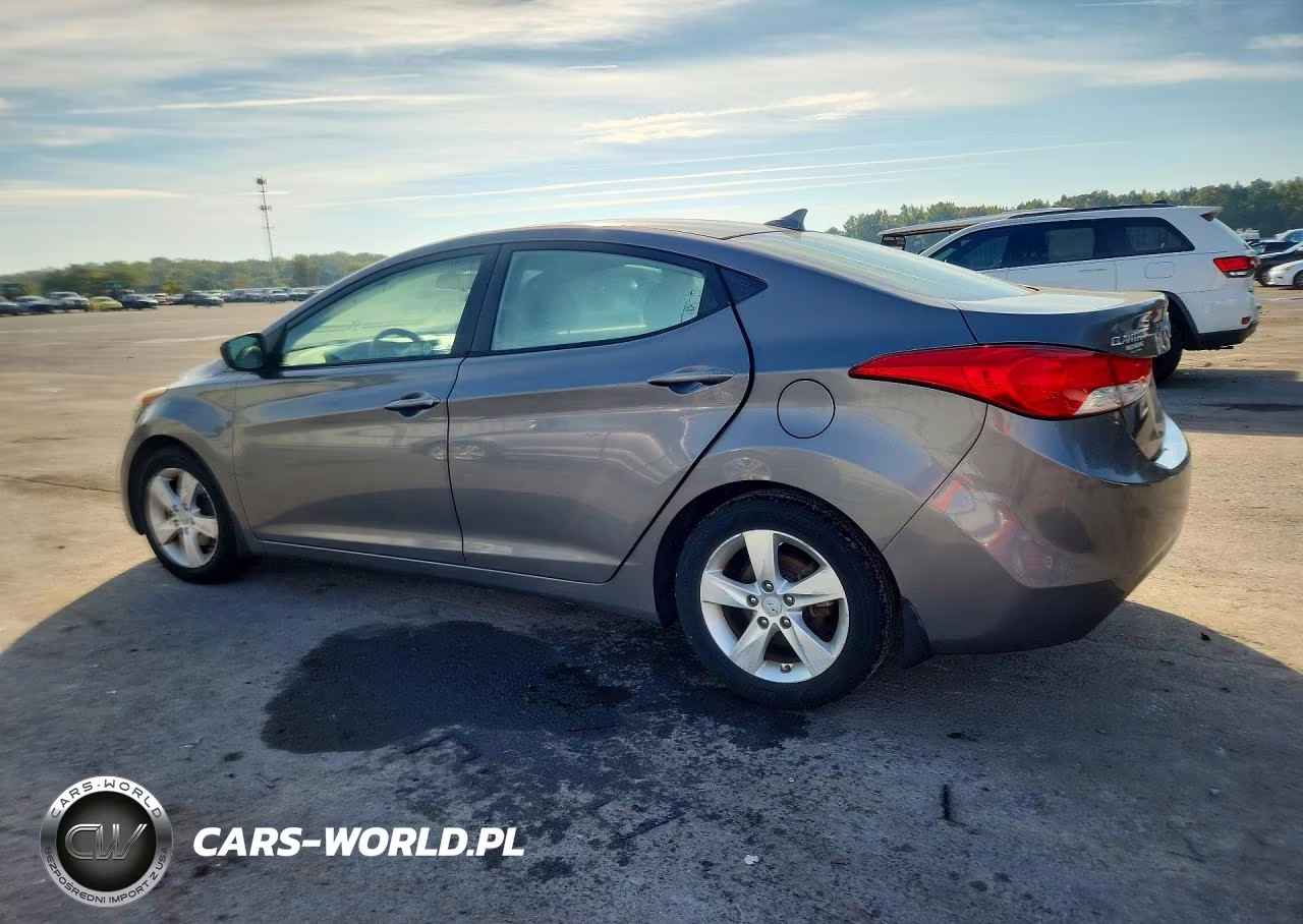 2013 Hyundai Elantra Gls VIN:5NPDH4AE0DH167401 - 2