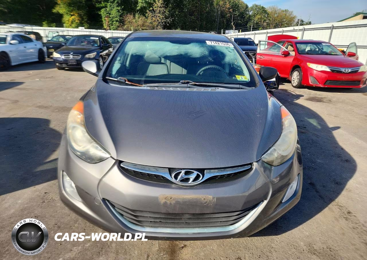 2013 Hyundai Elantra Gls VIN:5NPDH4AE0DH167401 - 5