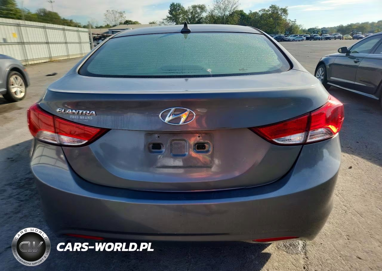 2013 Hyundai Elantra Gls VIN:5NPDH4AE0DH167401 - 6