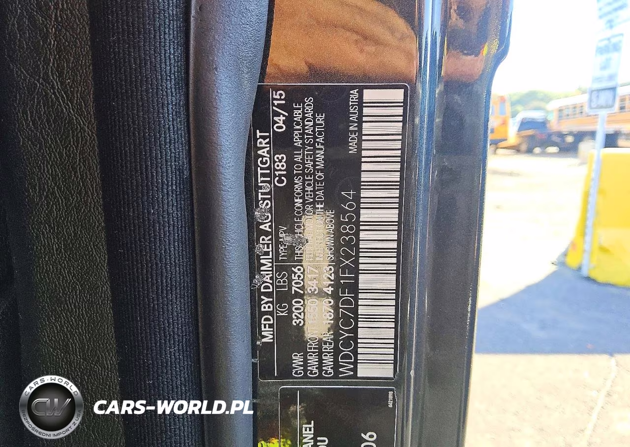 2015 Mercedes-Benz G 63 Amg VIN:WDCYC7DF1FX238564 - 13
