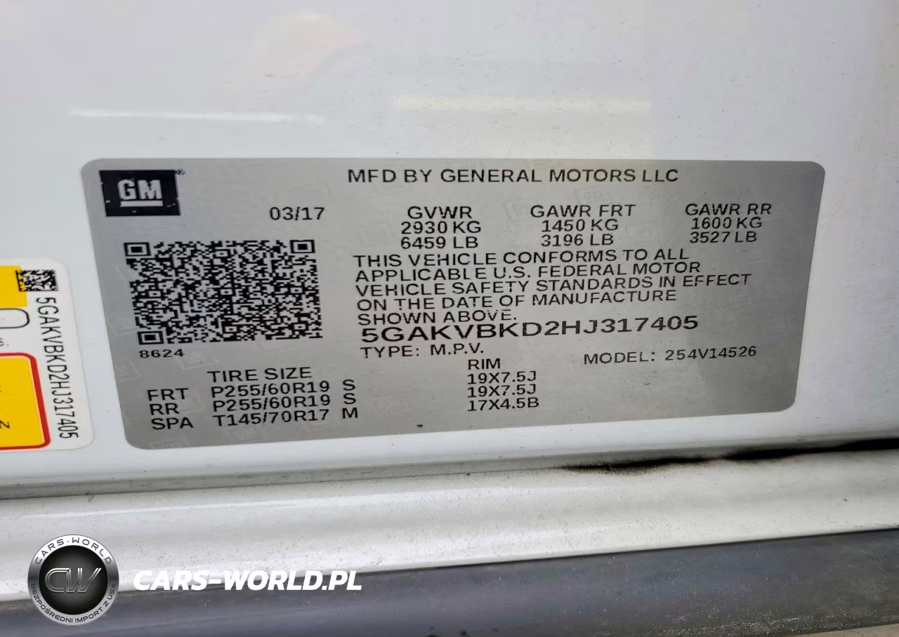 2017 Buick Enclave VIN:5GAKVBKD2HJ317405 - 13