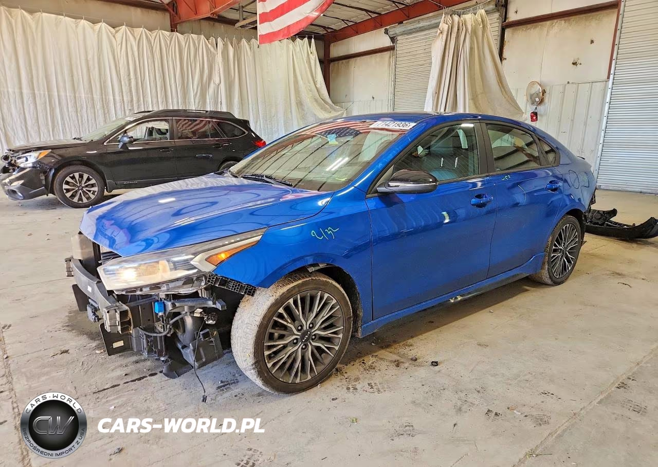 2022 Kia Forte Gt Line VIN:3KPF54AD3NE477928 - 1