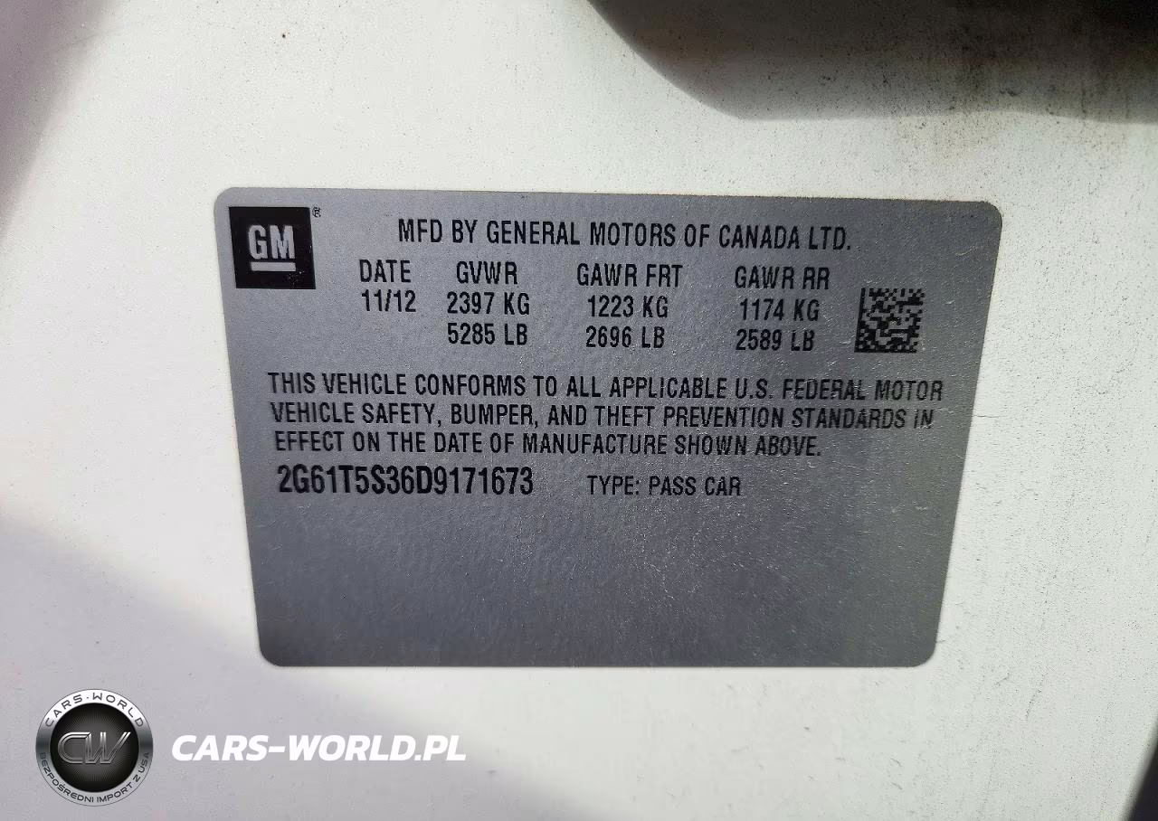 2013 Cadillac Xts Premium Collection VIN:2G61T5S36D9171673 - 12