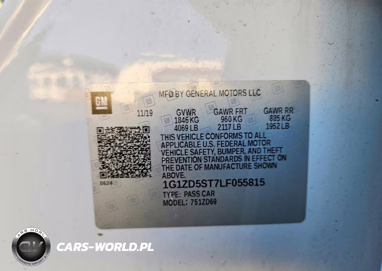 2020 Chevrolet Malibu Lt VIN:1G1ZD5ST7LF055815 - 12