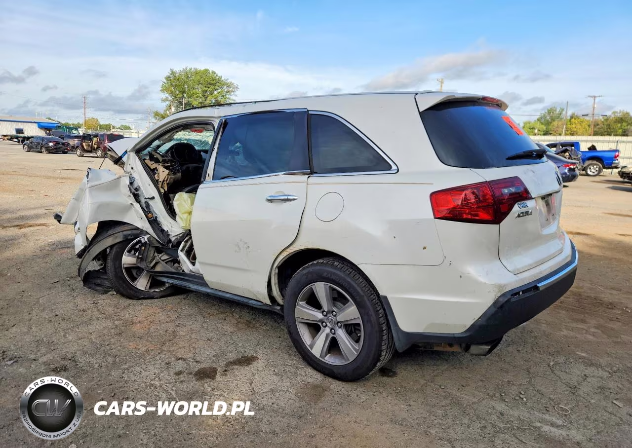 2012 Acura Mdx Technology VIN:2HNYD2H36CH505312 - 2