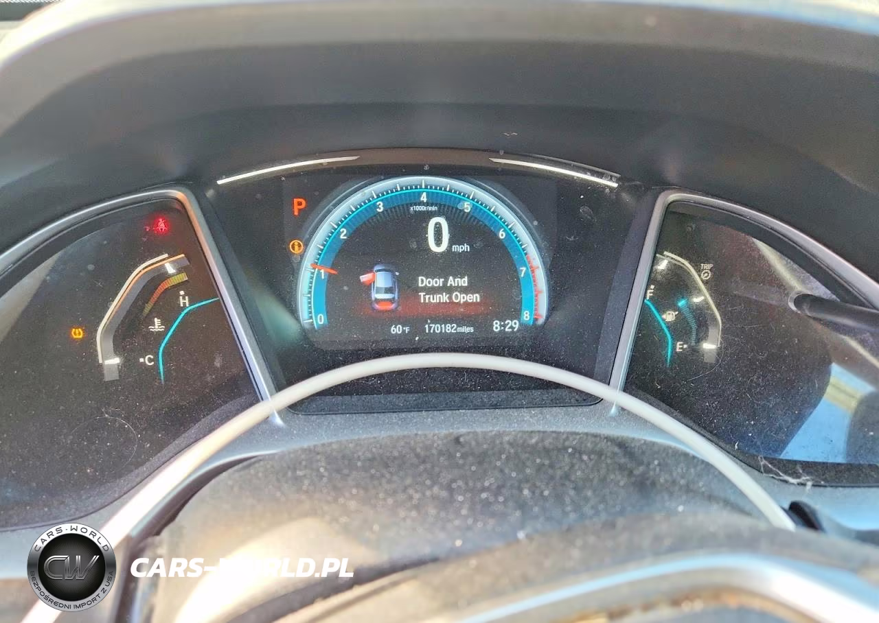 2016 Honda Civic Ex VIN:19XFC2F7XGE059852 - 9