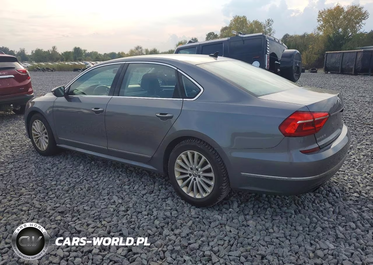 2016 Volkswagen Passat Se VIN:1VWBT7A33GC047904 - 2