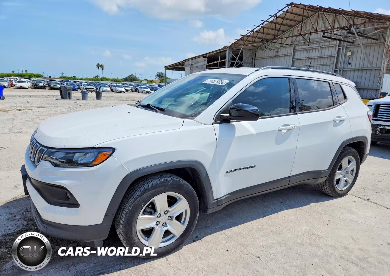 2022 Jeep Compass Latitude VIN:3C4NJCBB5NT138727 - 1