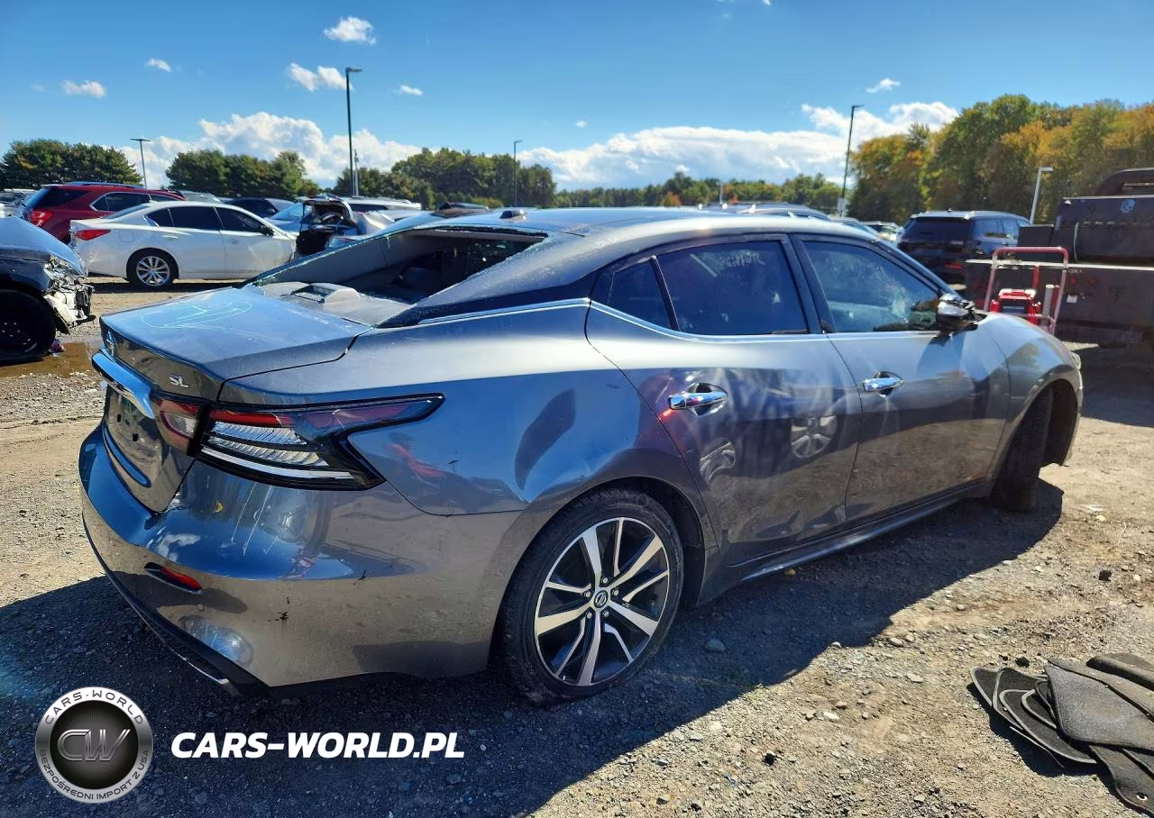 2020 Nissan Maxima Sl Xtronic Cvt VIN:1N4AA6DV2LC377884 - 3