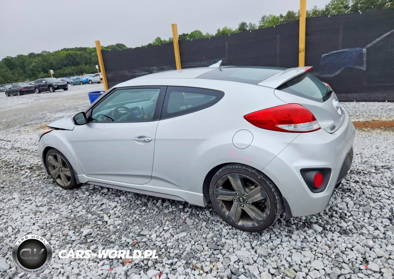 2015 Hyundai Veloster Turbo VIN:KMHTC6AE1FU216325 - 2