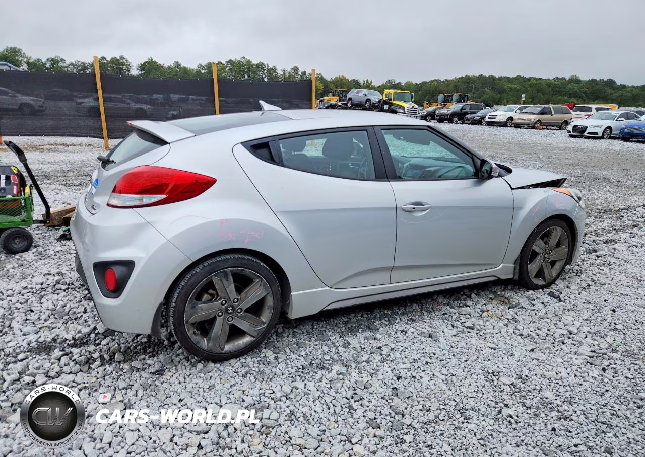 2015 Hyundai Veloster Turbo VIN:KMHTC6AE1FU216325 - 3