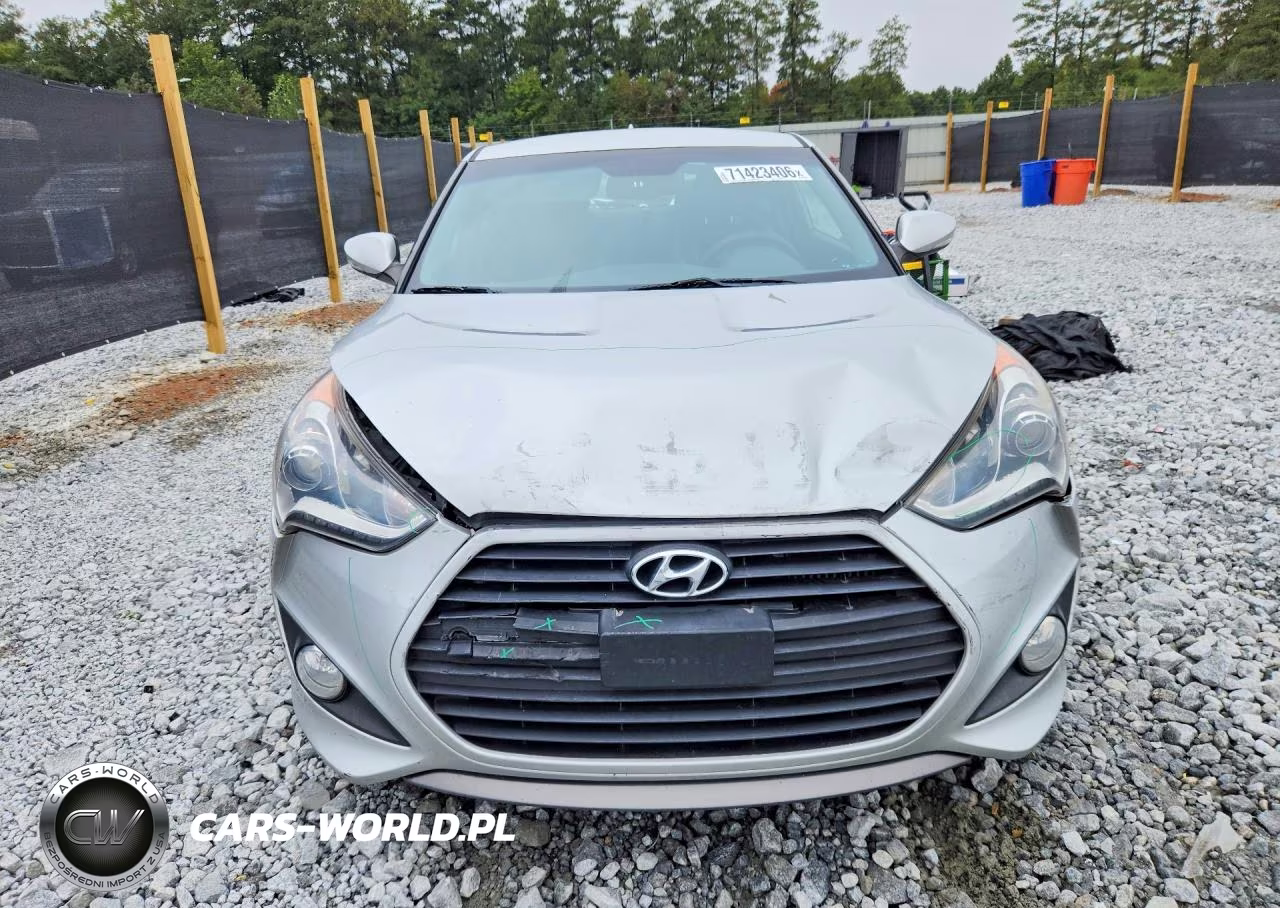 2015 Hyundai Veloster Turbo VIN:KMHTC6AE1FU216325 - 5