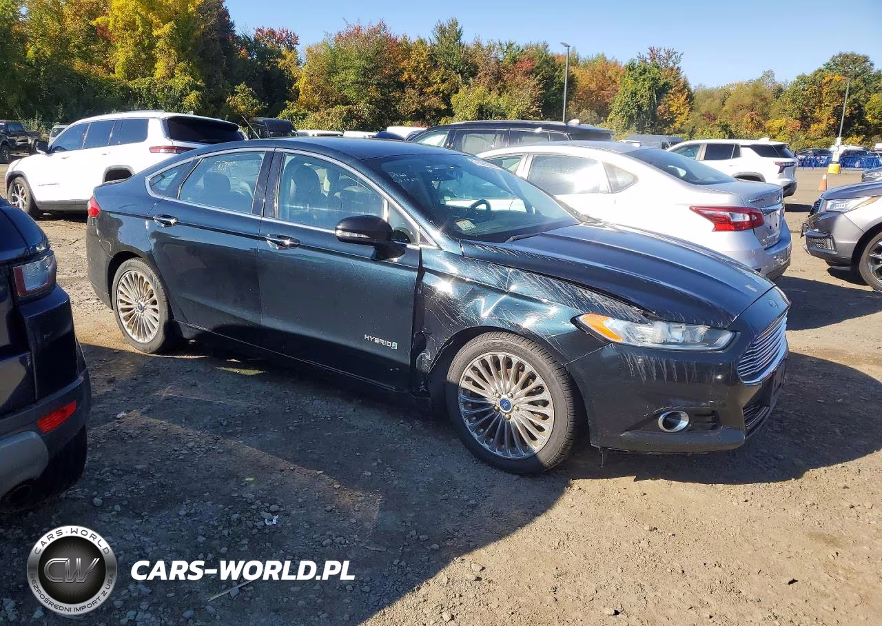 2014 Ford Fusion Titanium Hev VIN:3FA6P0RU3ER125132 - 4