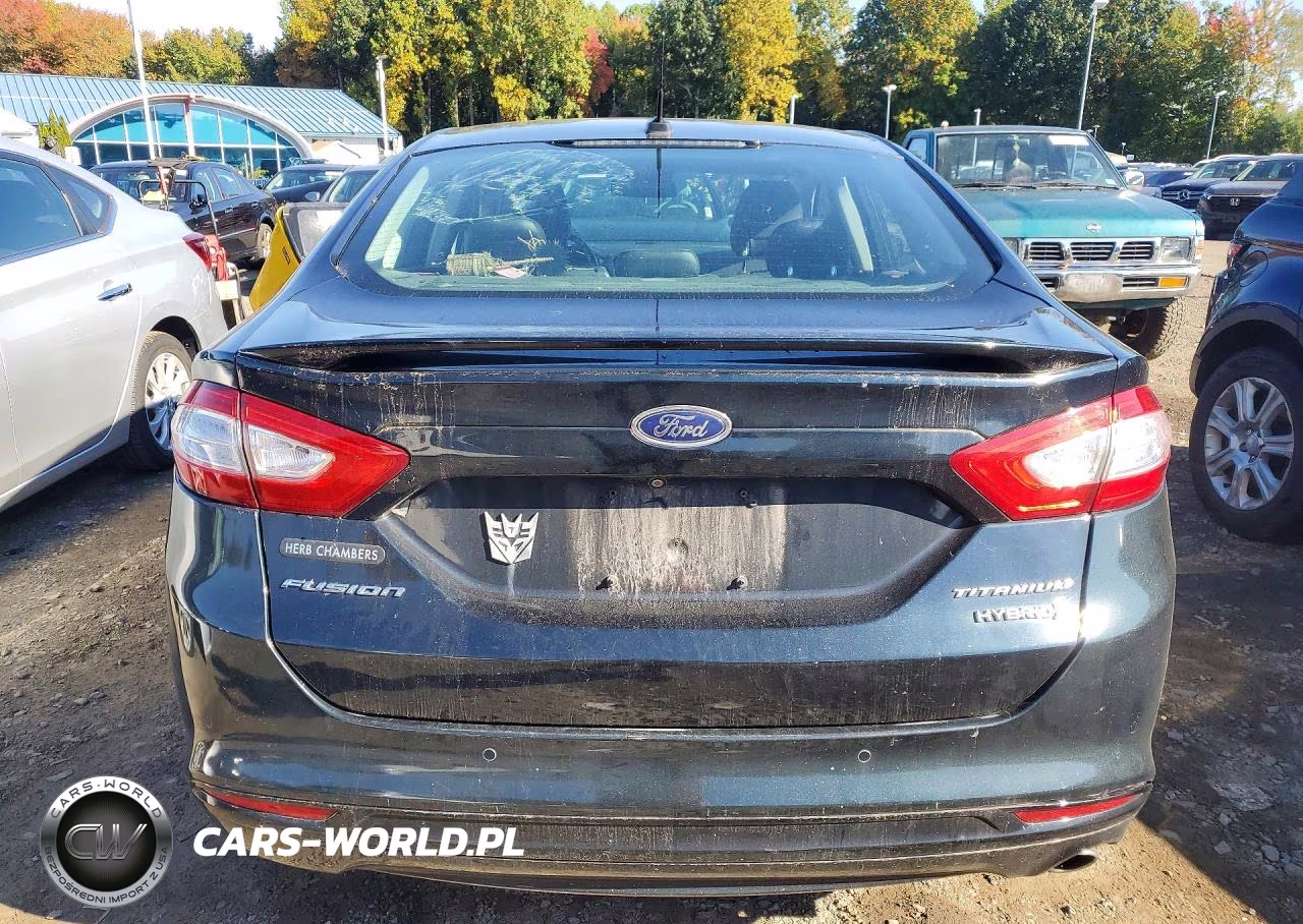 2014 Ford Fusion Titanium Hev VIN:3FA6P0RU3ER125132 - 6