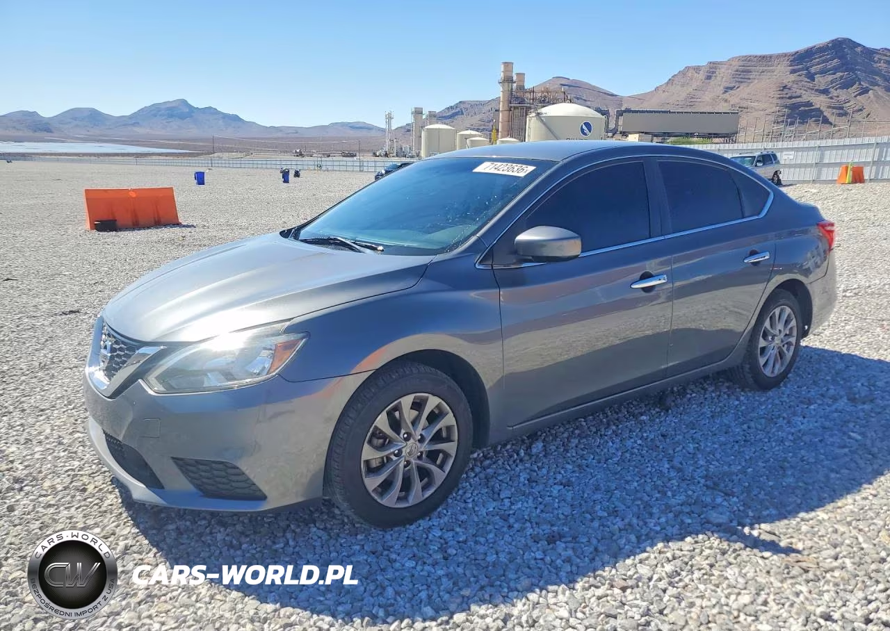 2019 Nissan Sentra Sv VIN:3N1AB7AP0KL627602 - 1