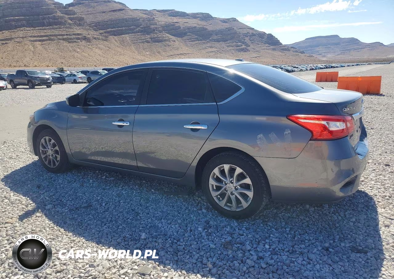 2019 Nissan Sentra Sv VIN:3N1AB7AP0KL627602 - 2