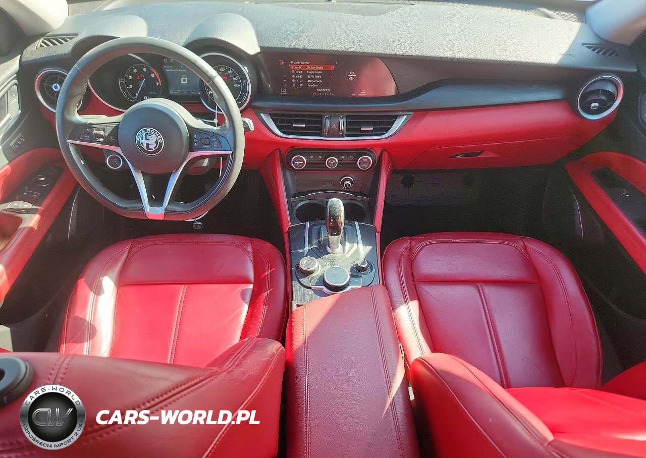 2019 Alfa Romeo Stelvio Sport VIN:ZASPAJAN9K7C38460 - 8