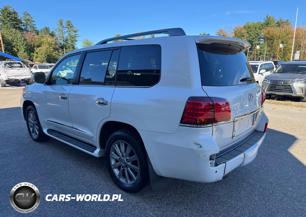 2011 Lexus Lx 570 VIN:JTJHY7AX8B4080303 - 3