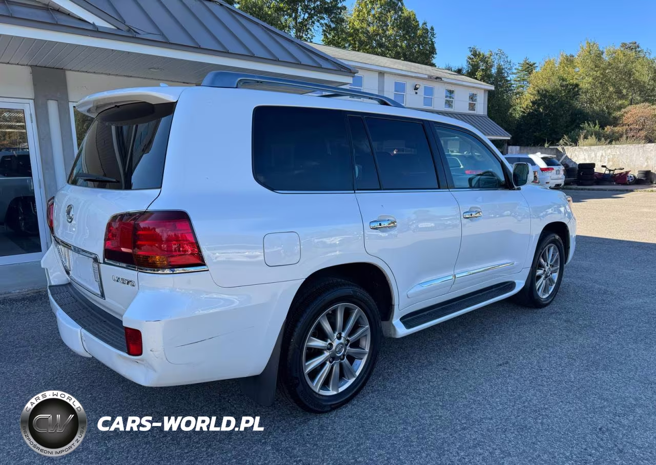 2011 Lexus Lx 570 VIN:JTJHY7AX8B4080303 - 4