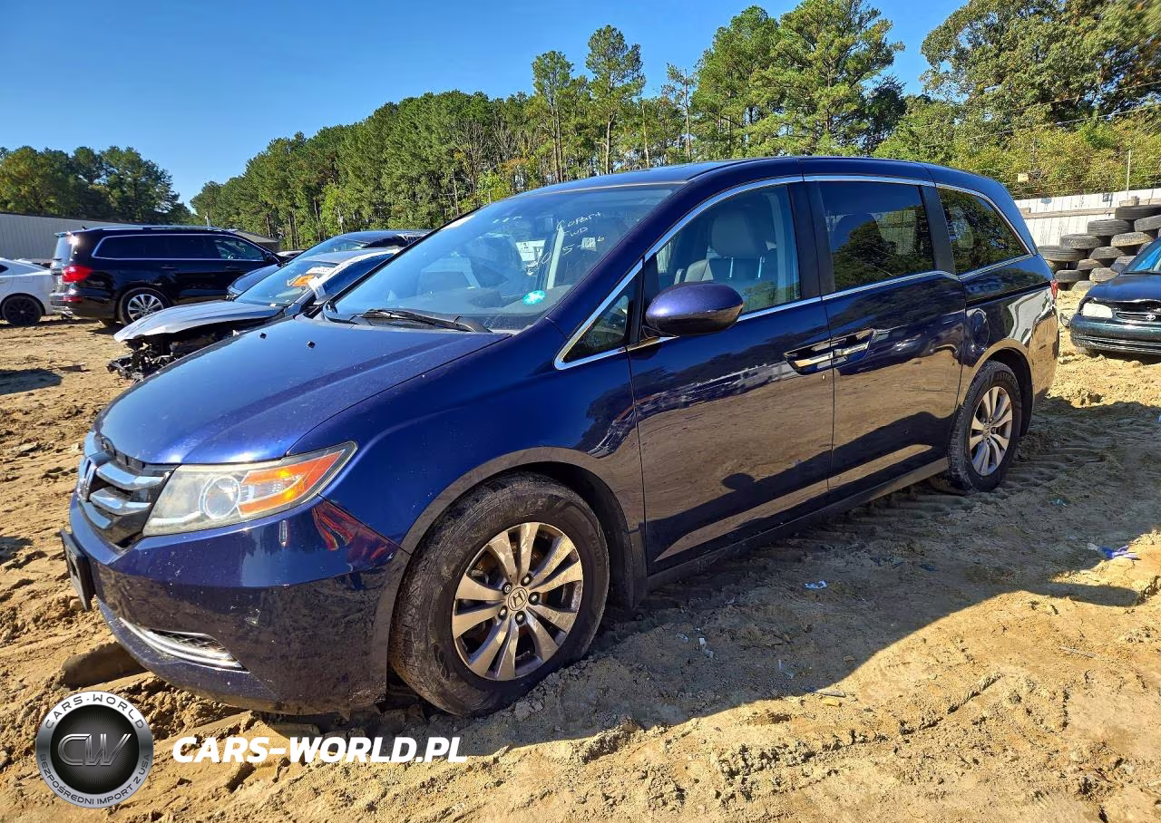 2016 Honda Odyssey Exl VIN:5FNRL5H66GB078928 - 1