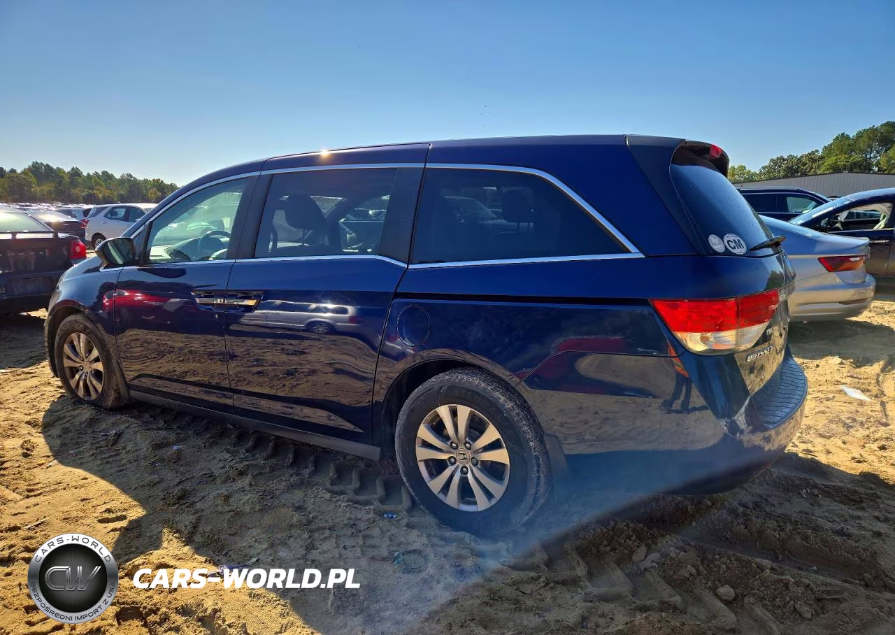 2016 Honda Odyssey Exl VIN:5FNRL5H66GB078928 - 2