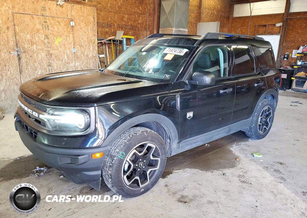 2022 Ford Bronco Sport Big Bend VIN:3FMCR9B6XNRD92304 - 1