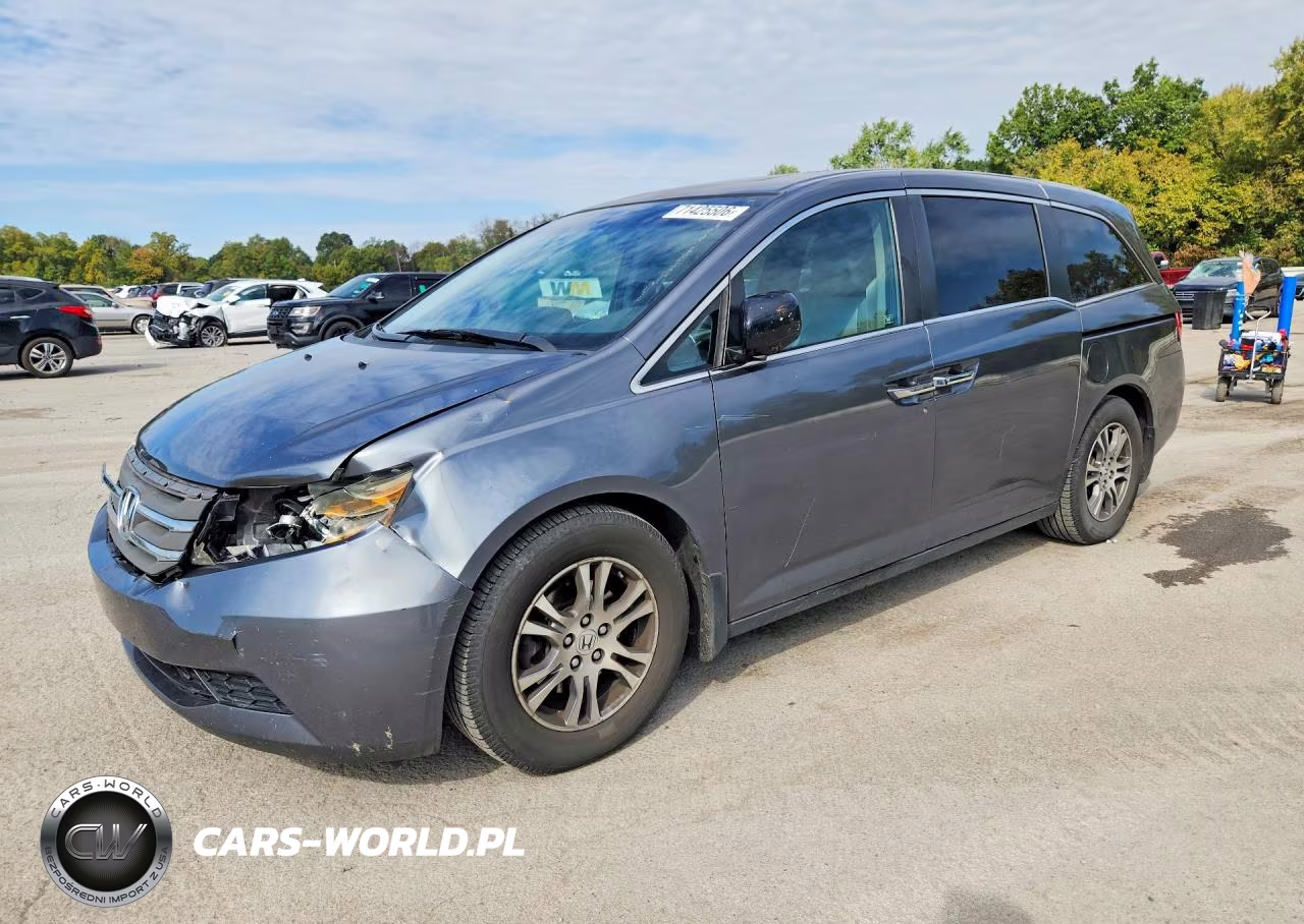 2011 Honda Odyssey Exl VIN:5FNRL5H6XBB020832 - 1
