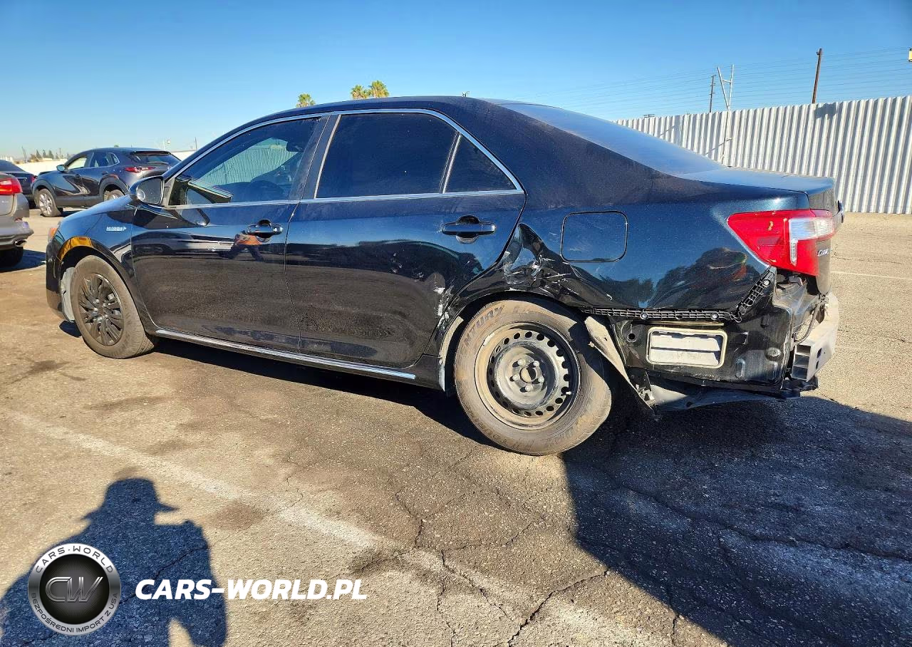 2012 Toyota Camry Hybrid Le VIN:4T1BD1FK0CU053284 - 2