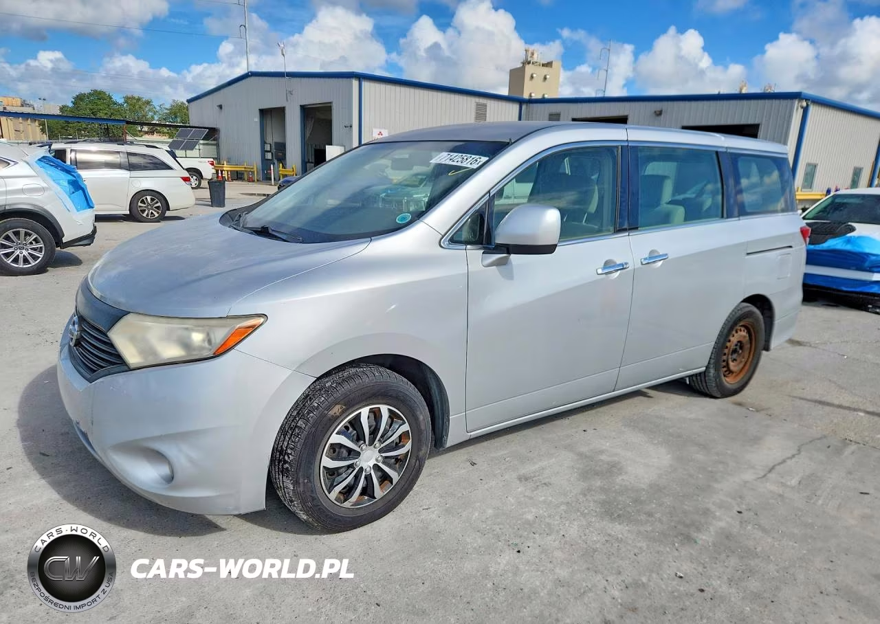 2014 Nissan Quest 3.5 S VIN:JN8AE2KP2E9101916 - 1