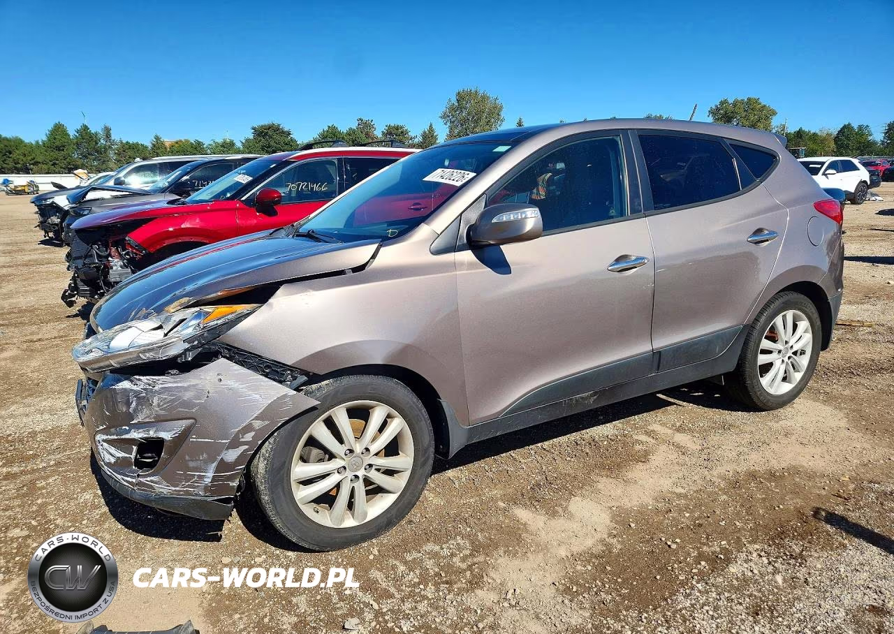 2013 Hyundai Tucson Limited VIN:KM8JUCAC0DU711596 - 1
