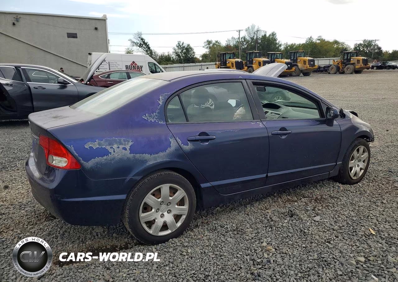 2009 Honda Civic Lx VIN:2HGFA16599H547049 - 3