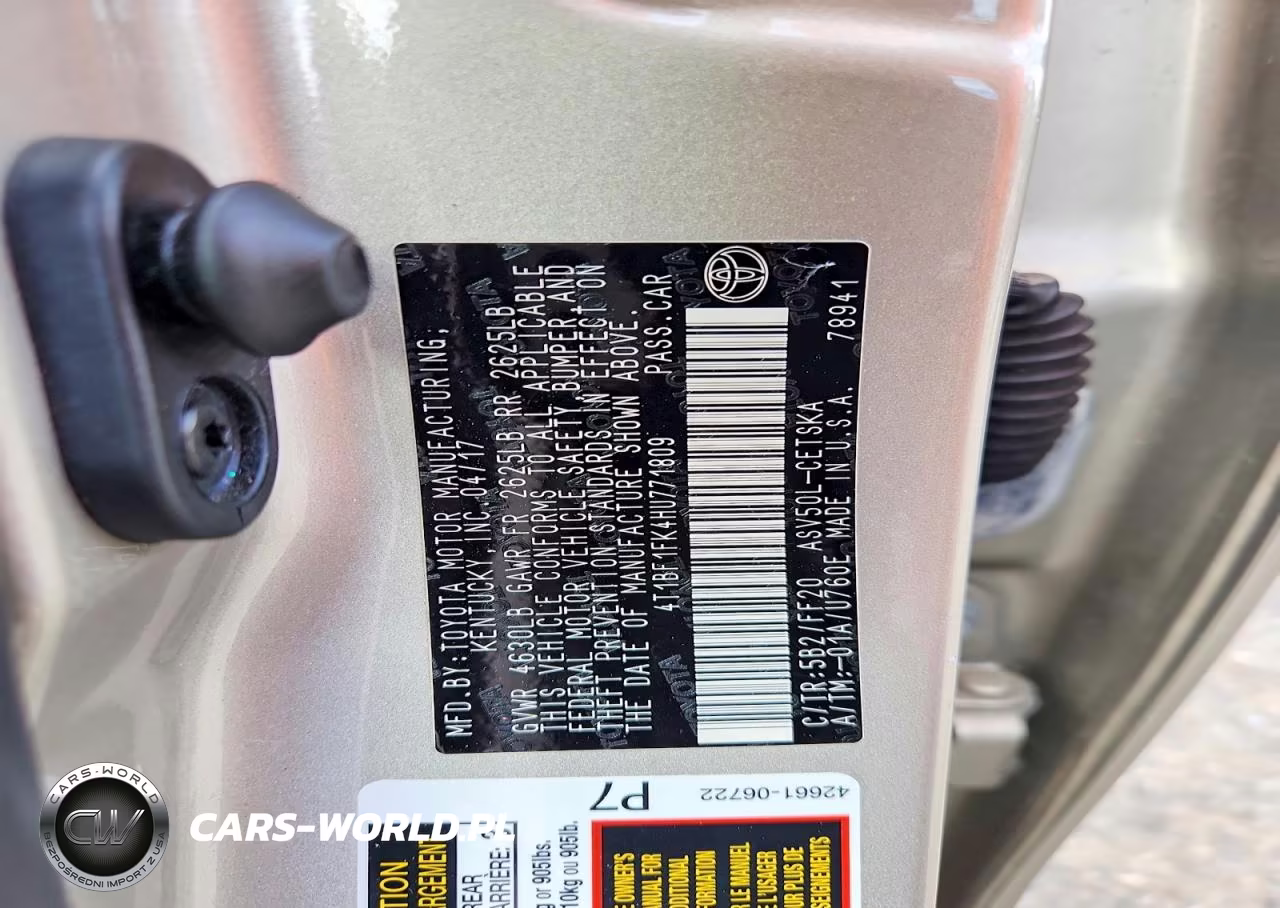 2017 Toyota Camry Se VIN:4T1BF1FK4HU771809 - 13