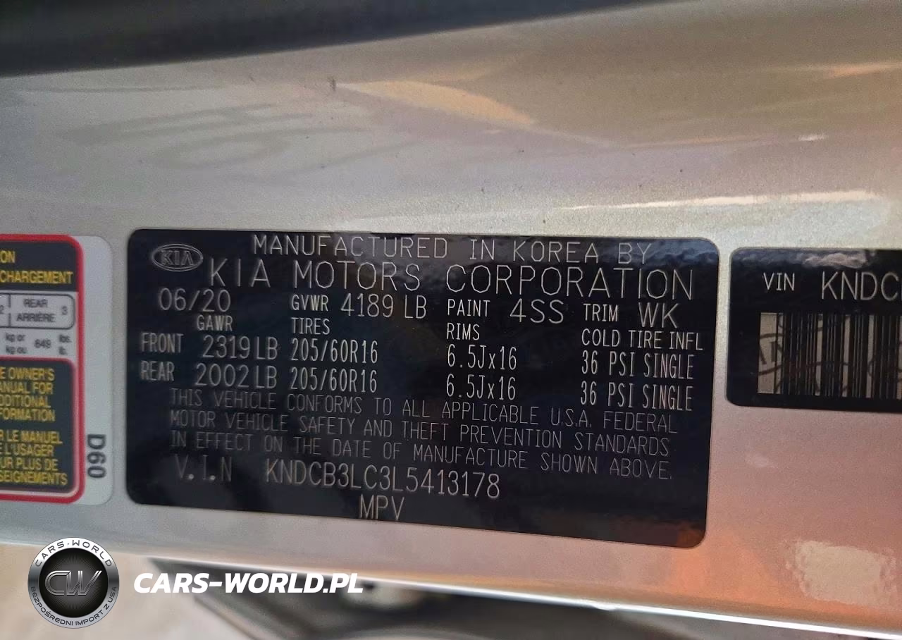 2020 Kia Niro Lxs VIN:KNDCB3LC3L5413178 - 13