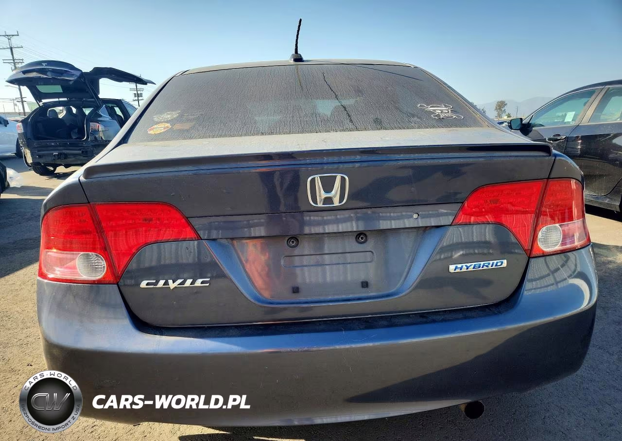 2007 Honda Civic Hybrid VIN:JHMFA36257S017052 - 6