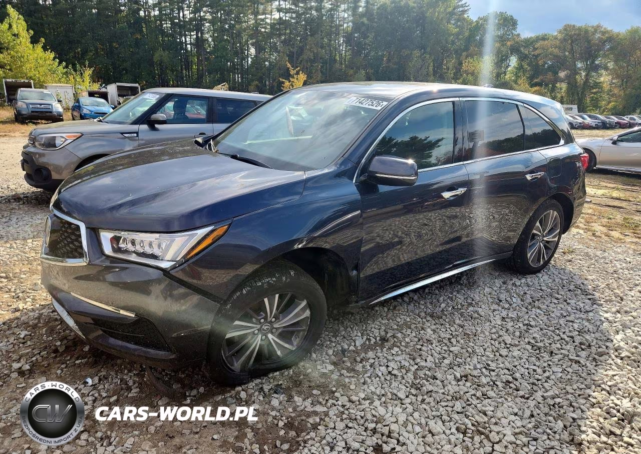 2020 Acura Mdx Technology VIN:5J8YD4H5XLL001708 - 1