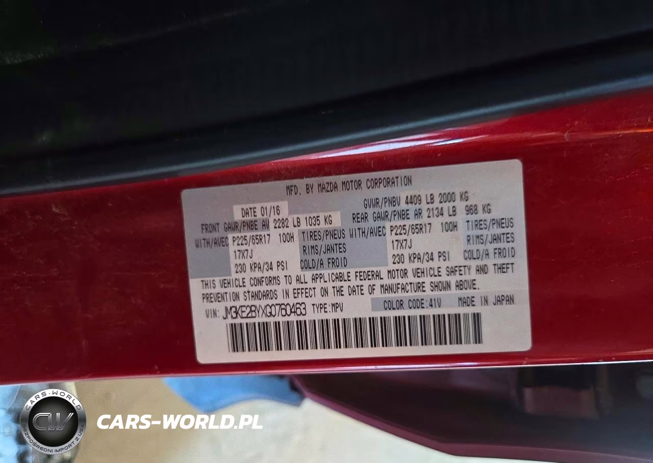 2016 Mazda Cx-5 Sport VIN:JM3KE2BYXG0760463 - 13