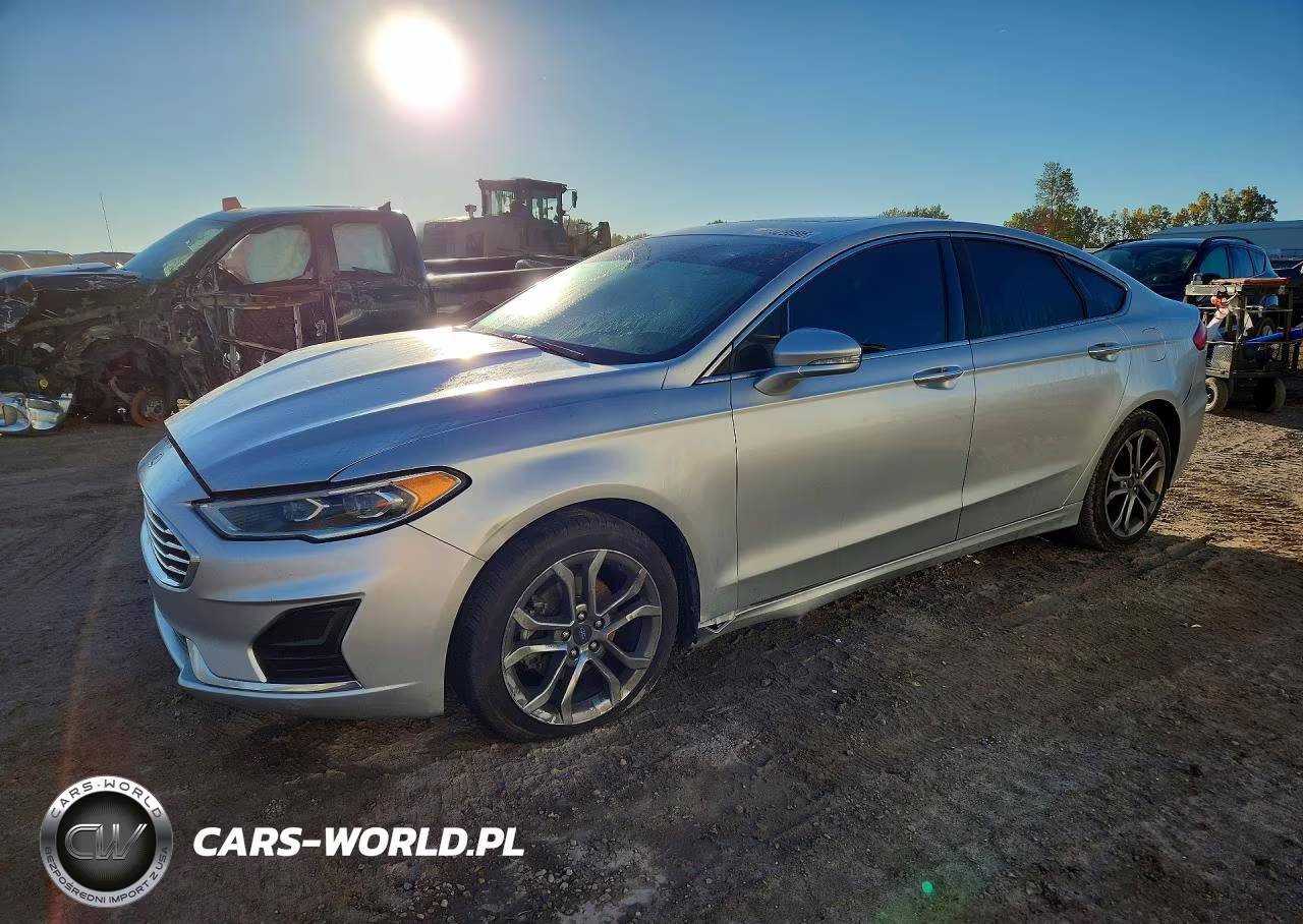 2019 Ford Fusion Sel VIN:3FA6P0CD6KR260979 - 1