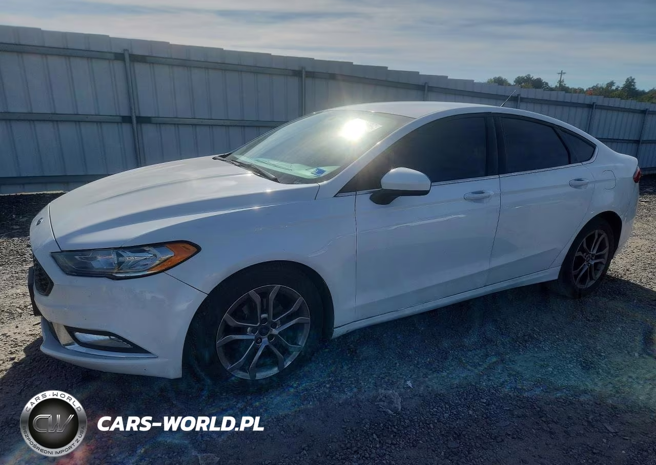 2017 Ford Fusion Se VIN:3FA6P0T97HR358715 - 1
