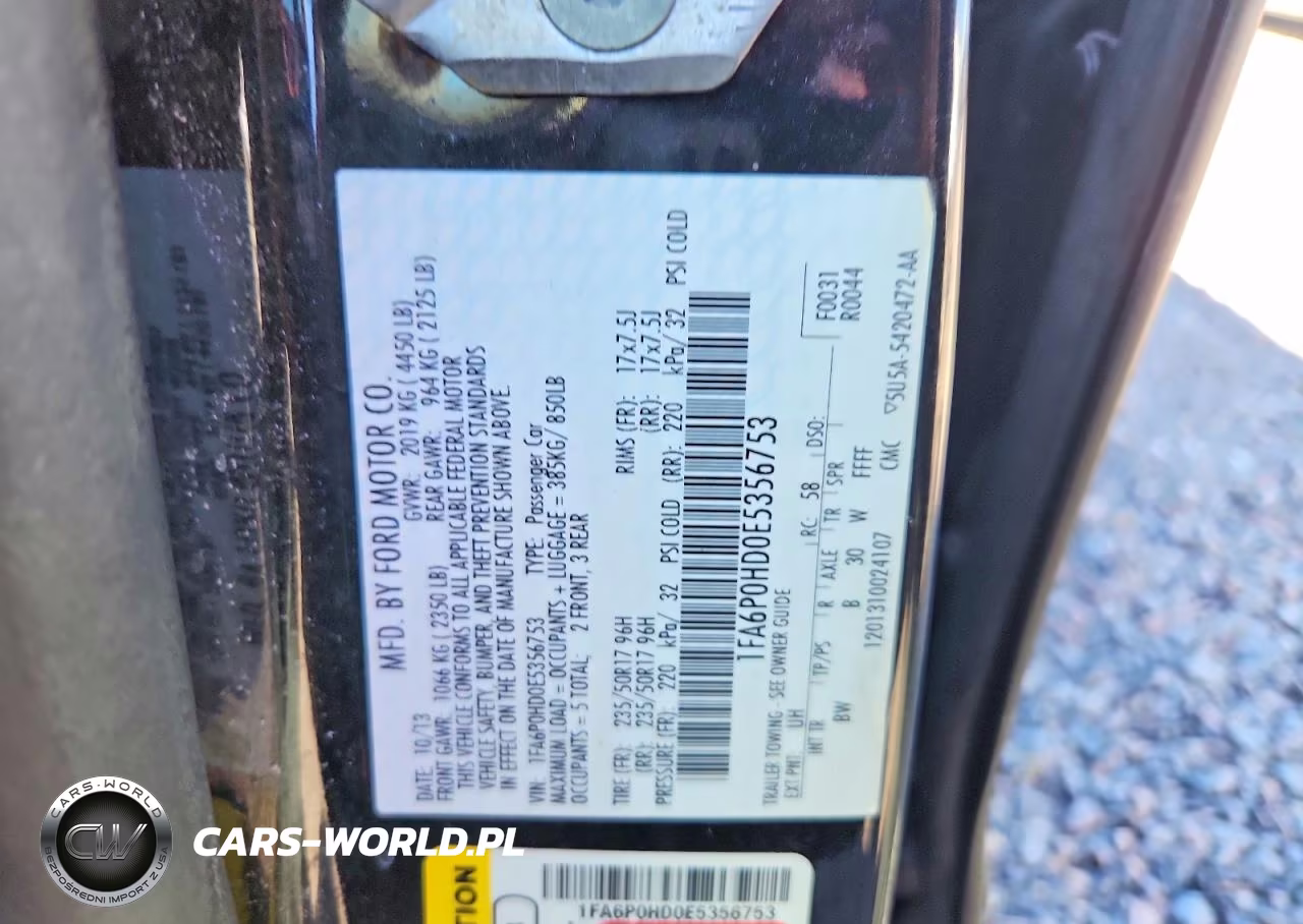 2014 Ford Fusion Se VIN:1FA6P0HD0E5356753 - 12