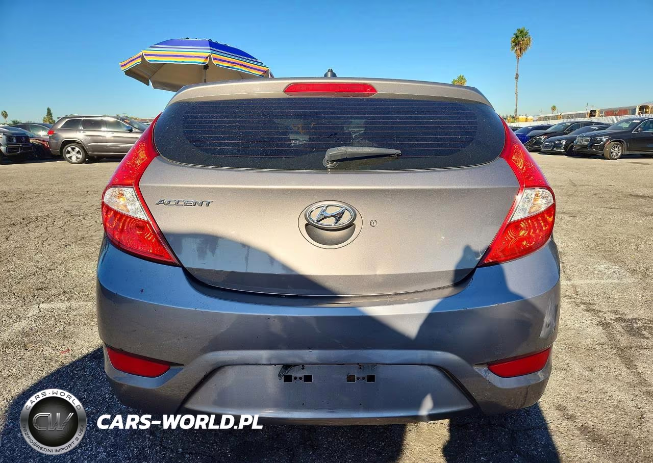 2017 Hyundai Accent Se VIN:KMHCT5AE4HU359797 - 6