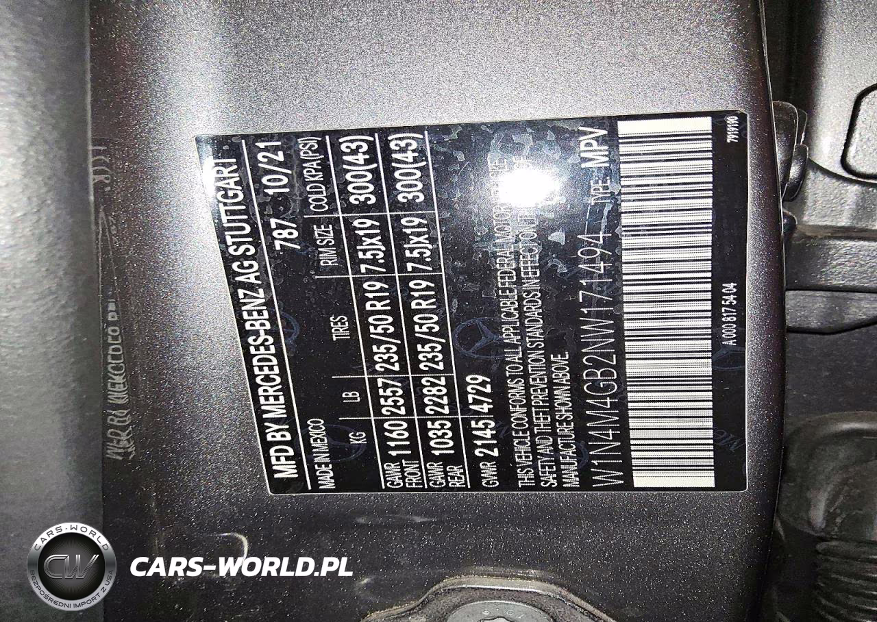 2022 Mercedes-Benz Glb 250 VIN:W1N4M4GB2NW171494 - 13