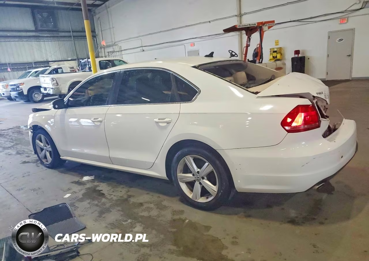 2012 Volkswagen Passat Se VIN:1VWBH7A36CC110831 - 2