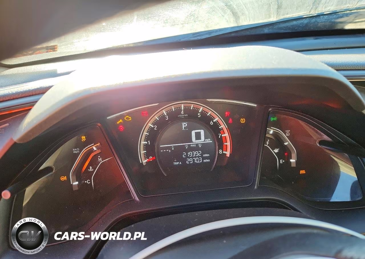 2017 Honda Civic Lx VIN:19XFC2F53HE232885 - 9