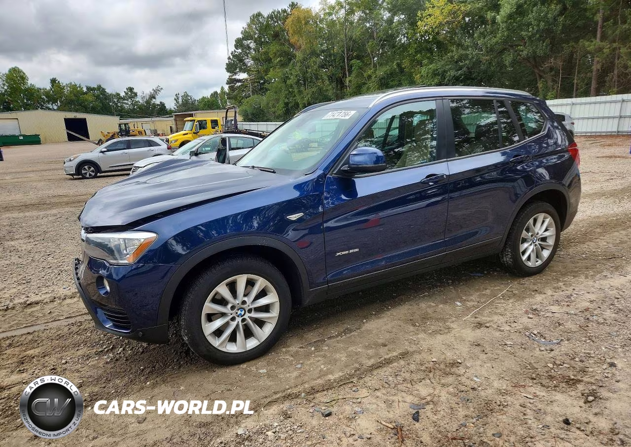 2017 BMW X3 xDrive28I VIN:5UXWX9C54H0T03603 - 1