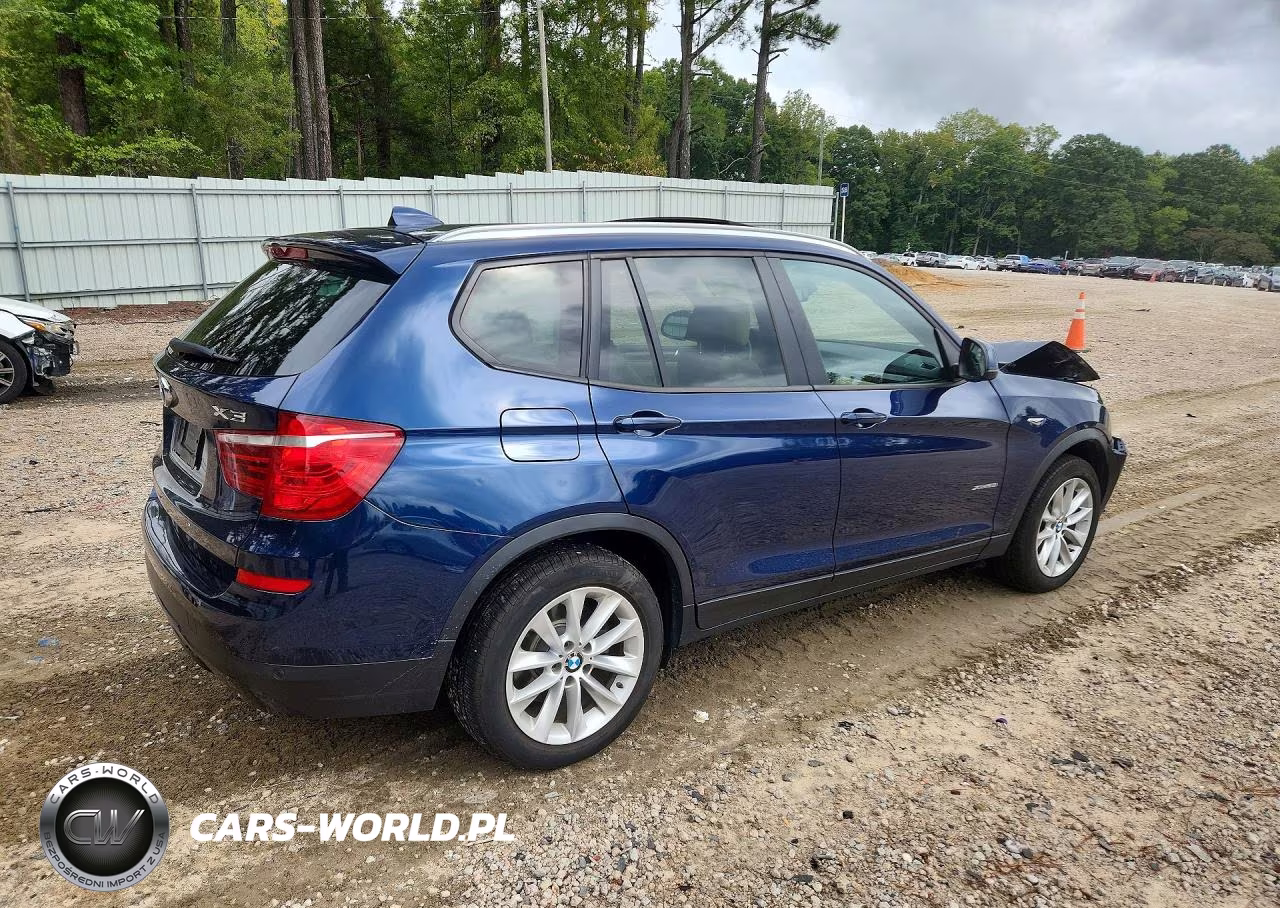 2017 BMW X3 xDrive28I VIN:5UXWX9C54H0T03603 - 3