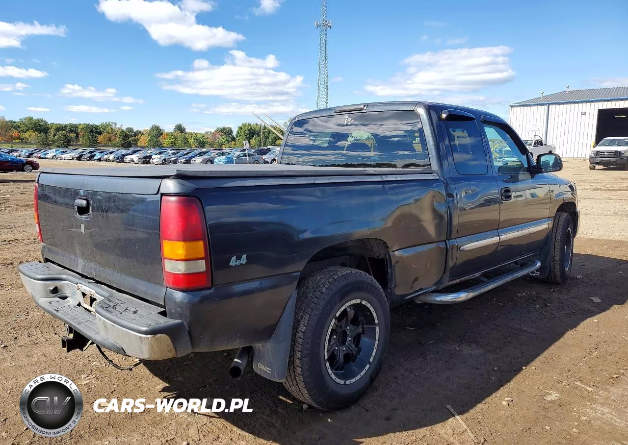 2005 GMC New Sierra K1500 VIN:1GTEK19B55E226054 - 3