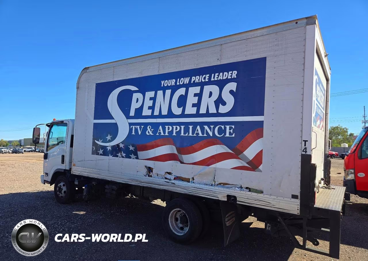 2017 Isuzu Npr Hd Box Truck VIN:JALC4W164H7001158 - 2