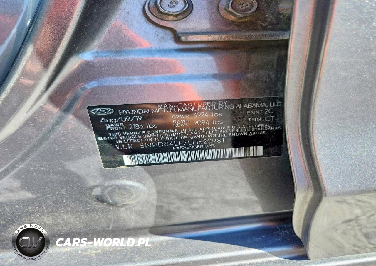 2017 Hyundai Elantra Se Popular Pkg VIN:5NPD84LF7LH520981 - 12